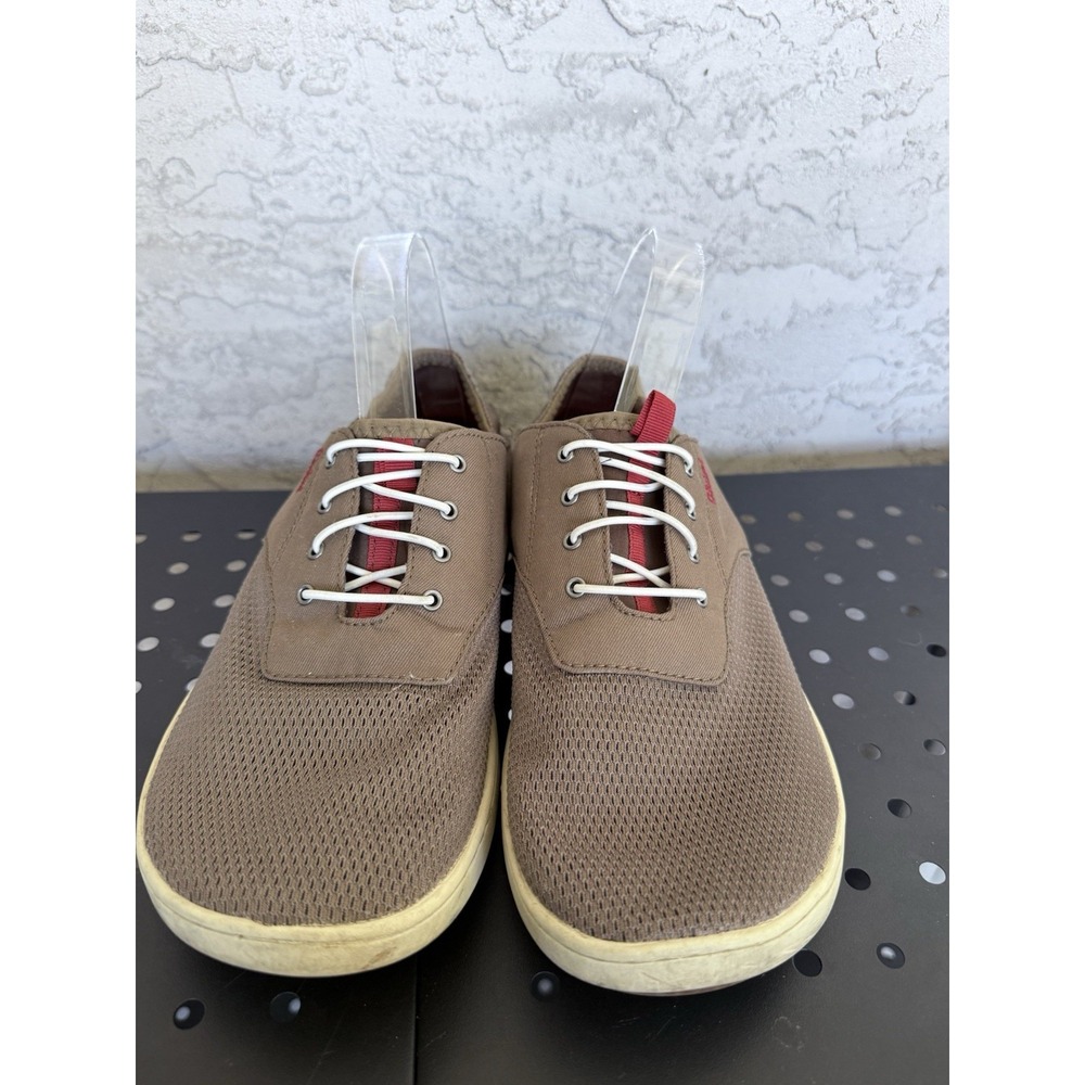 OluKai Nohea Moku Sneakers Mens 9 Brown 10283-RK13 Slip On Low‎ Top Shoes 42 EU - Picture 2 of 9